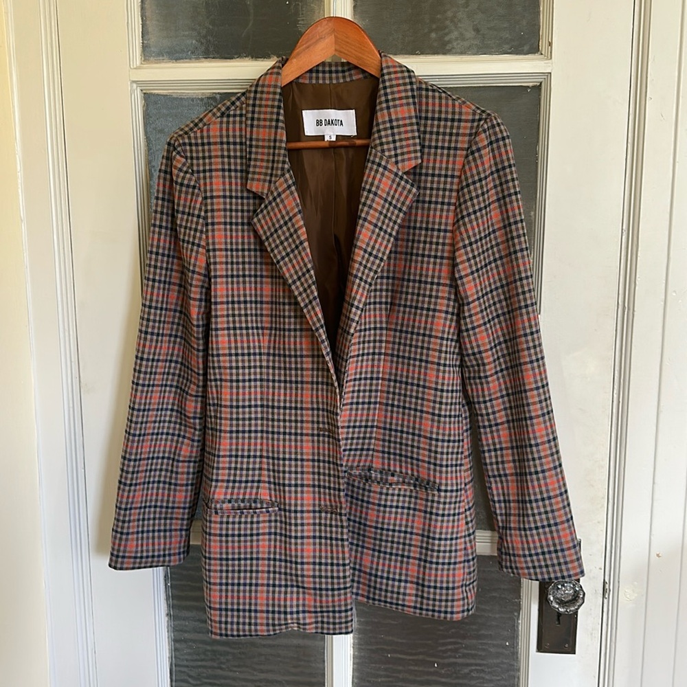 Plaid BB Dakota Blazer